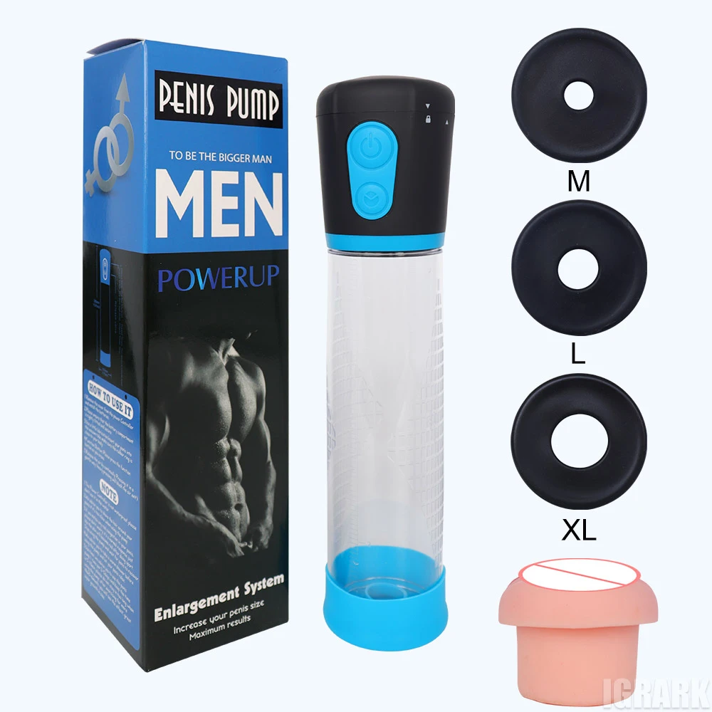 Электрический насос для пениса, секс-игрушки для мужчин, мужской мастурбатор, удлинитель пениса, вакуумный насос для пениса, усилитель для увеличения пениса, Массажер, кольцо
