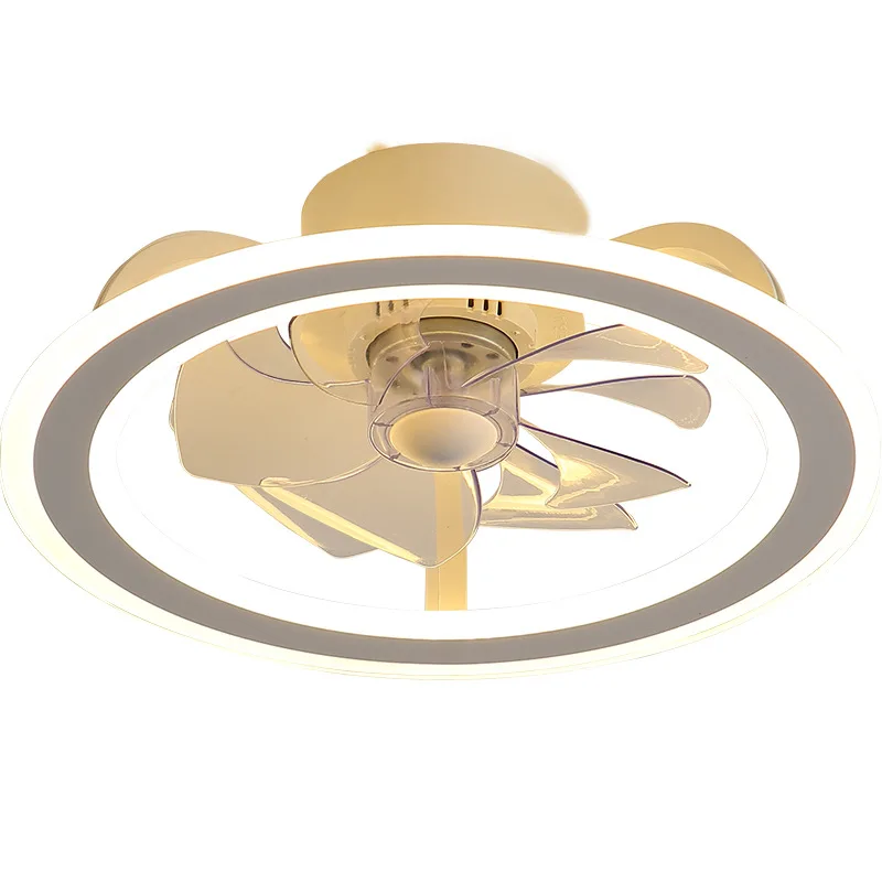 Современная светодиодная люстра с вентилятором, Минималистичная Круглая лампа для спальни, Вентилятор для гостиной, Кухонный вентилятор, Светильник для детской комнаты, Светильники для домашнего декора.