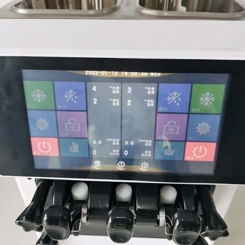 Машина для приготовления мороженого PBOBP, домашняя машина для приготовления мягкого мороженого, Мини-маленькая автоматическая машина для йогурта, Автоматическое предварительное охлаждение для консервирования.
