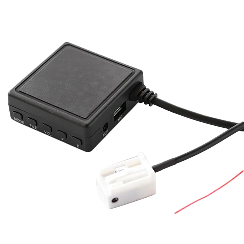 Автомобильный Bluetooth 5,0 AUX Кабель-Адаптер TF USB Подходит для Peugeot 207 307 407 308