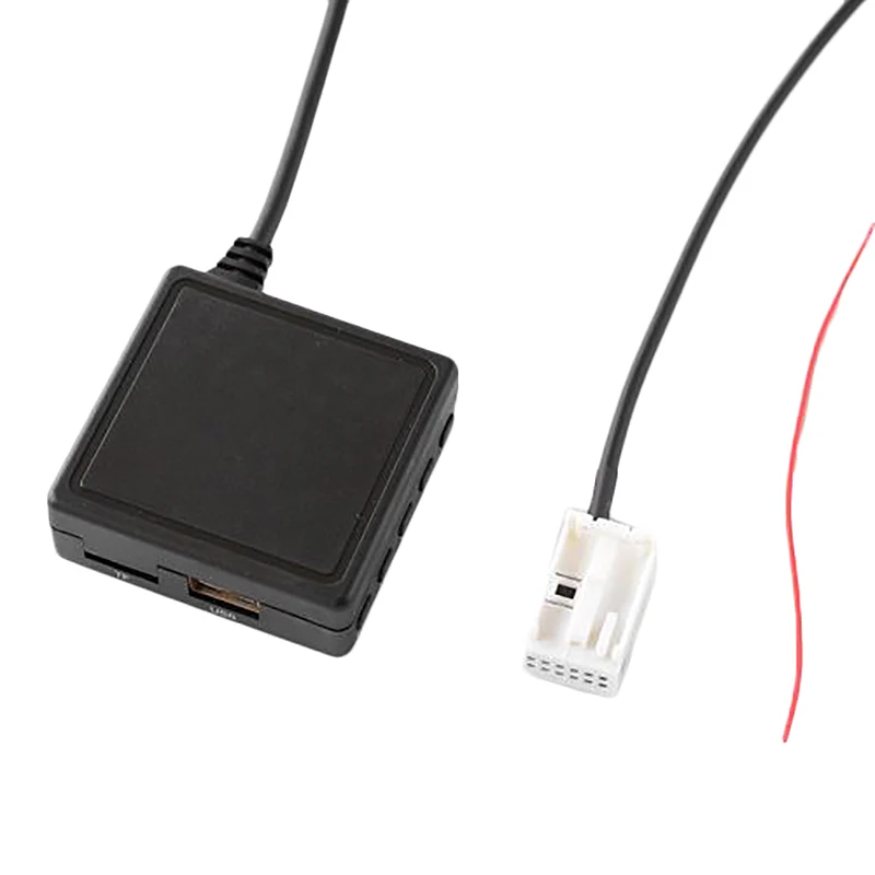 Автомобильный Bluetooth 5,0 AUX Кабель-Адаптер TF USB Подходит для Peugeot 207 307 407 308