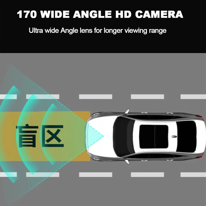 HD AHD 1080P Автомобильная Камера Переднего Обзора Для VW Для Volkswagen Sagitar 2017 2018 2019 2020 Рыбий Глаз Ночного Видения Водонепроницаемый