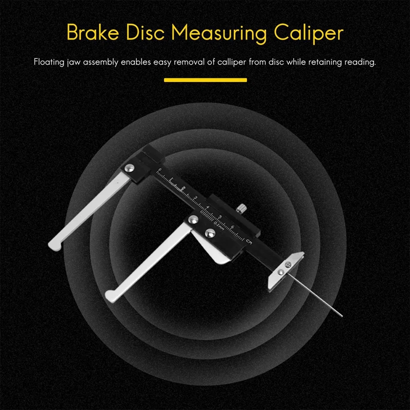 Суппорт толщины ротора дискового тормоза 0-60 мм, Микрометр, Измерительный инструмент