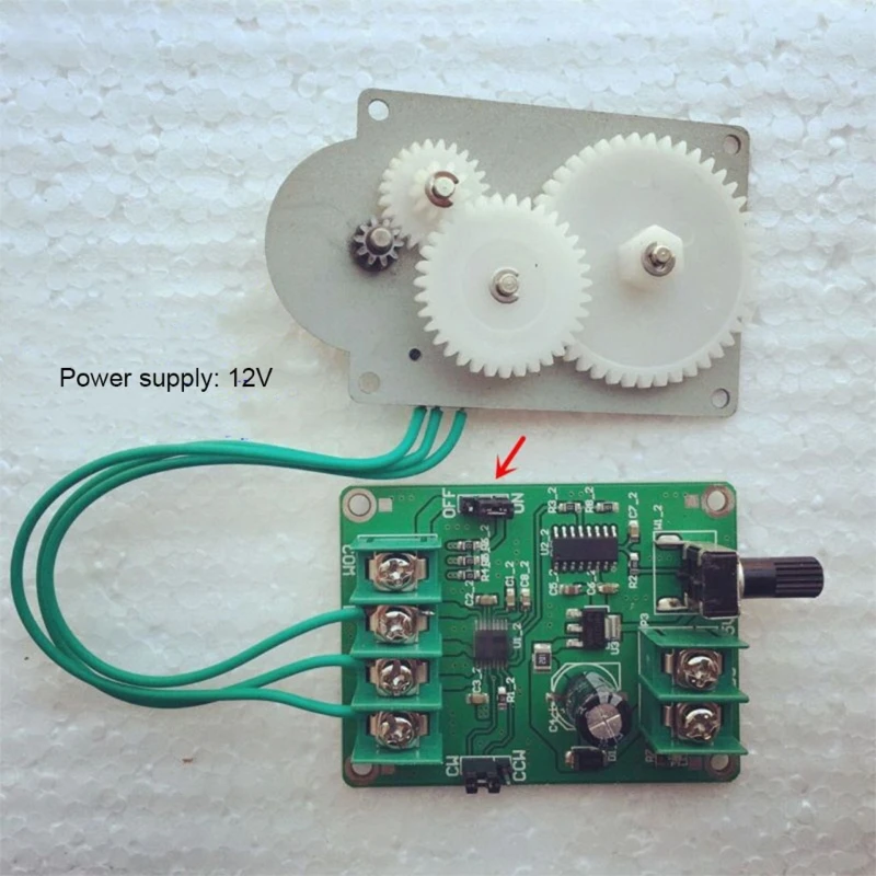 Контроллер платы бесщеточного драйвера постоянного тока 5 В-12 В для двигателя жесткого диска 3/4 провода