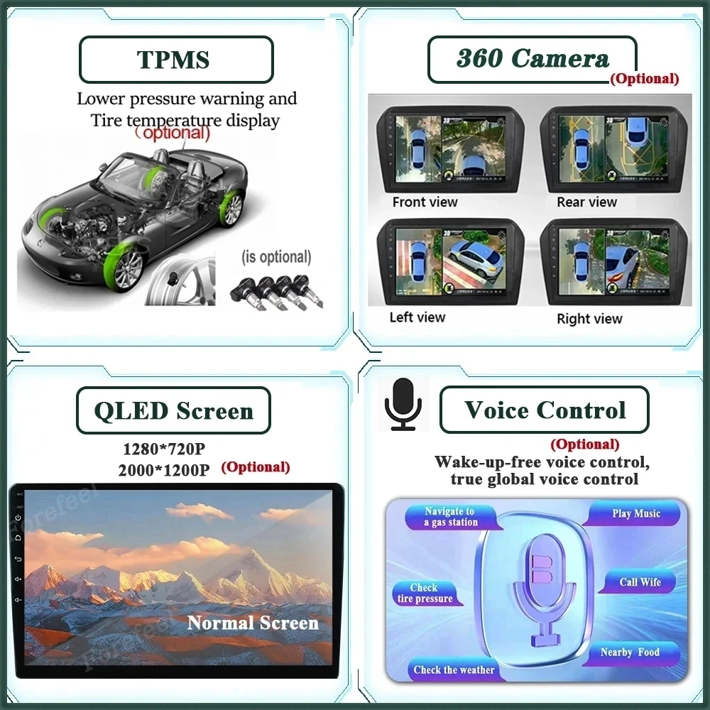 Qualcomm Carplay Video Android Для Ford Explorer 5 2011-2019 Головное Устройство Автомобиля Мультимедийный Плеер GPS Навигация 2Din DVD QLED WIFI