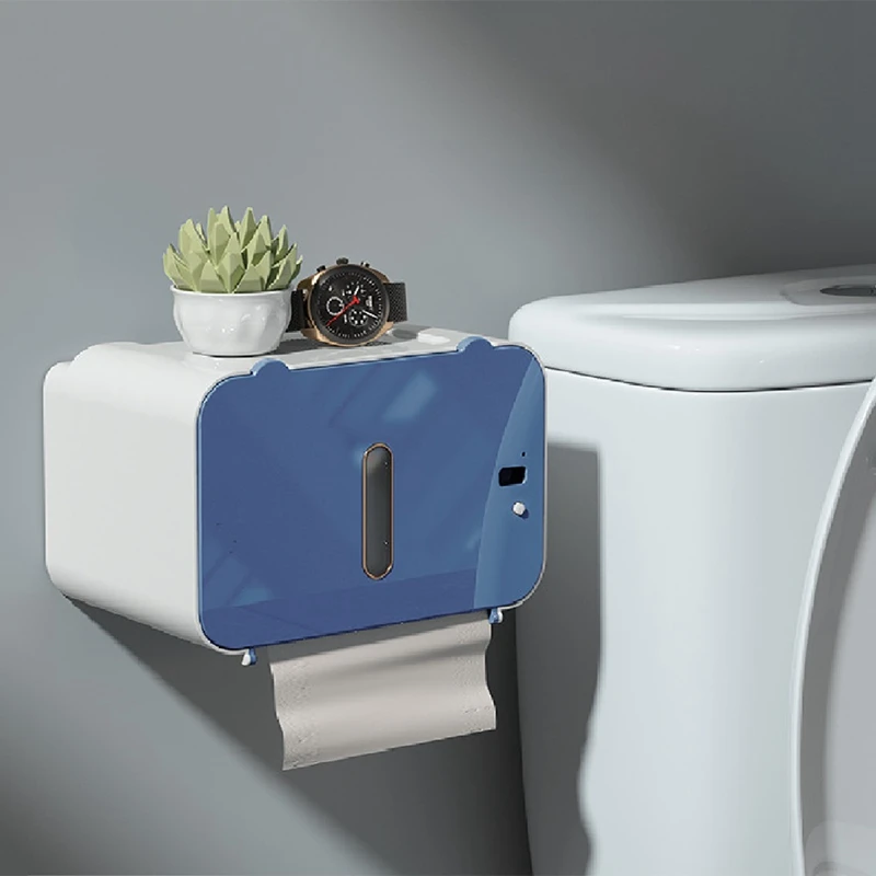 Настенный автоматический ящик для салфеток Индукционный держатель для туалетной бумаги Стойка для салфеток