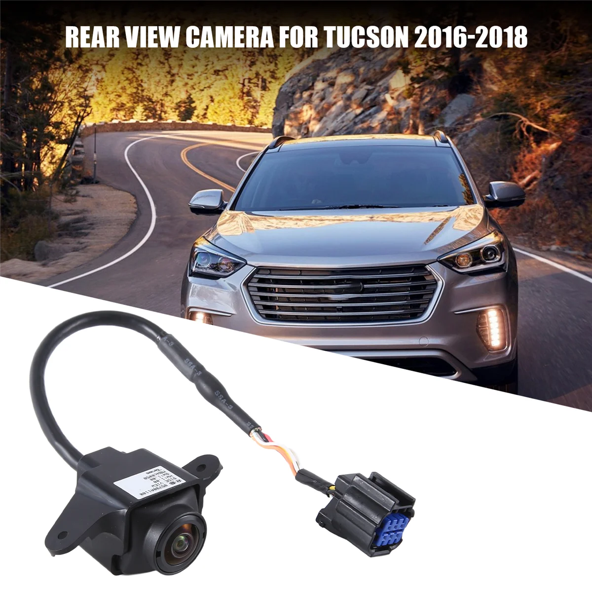 Для Hyundai Tucson 2016-2018 Автомобильная Камера Заднего Вида Резервная Камера заднего Вида 95790-A1100