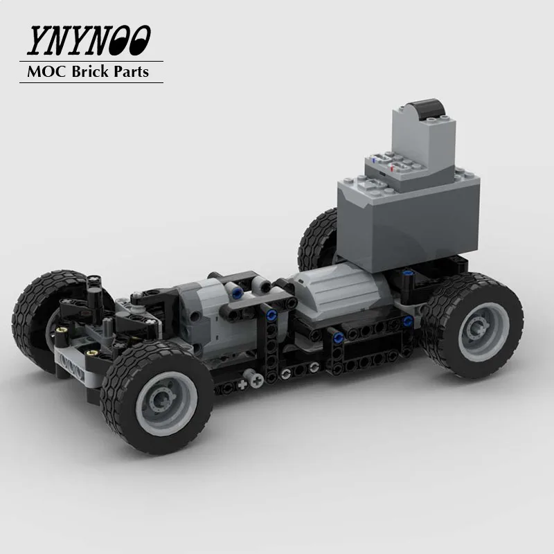 2023 НОВЫЙ MOC Expert Technical RC Motors RWD Шасси Power Function Buiding Block Автомобиль DIY Кирпичи Игрушки Для Подарков