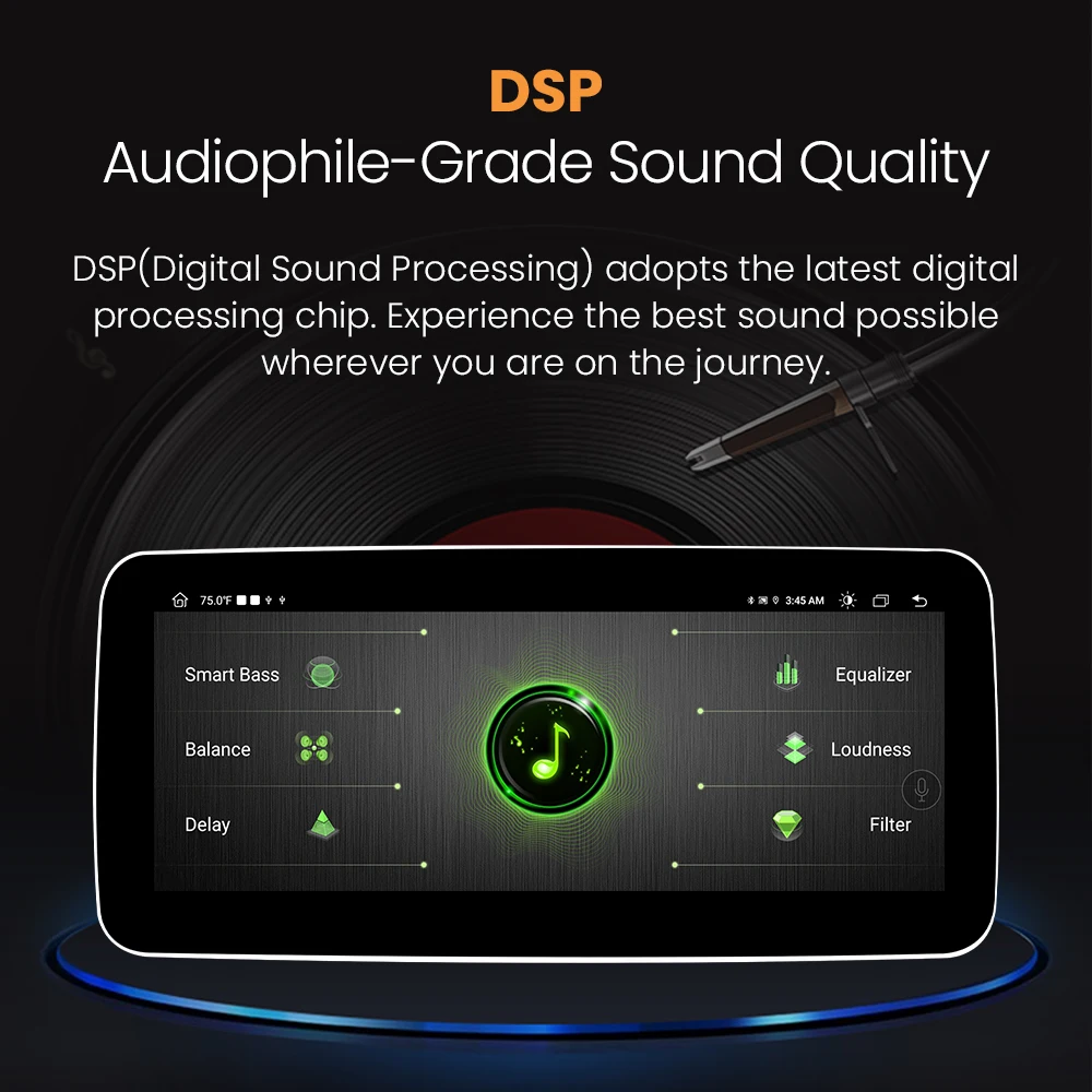 Беспроводное автомагнитоло Carplay Для Mercedes Benz S-Class W221 3,0/3,5 Android 13 GPS Навигация Мультимедиа 10,25 дюймов IPS 8 ядер 128 ГБ