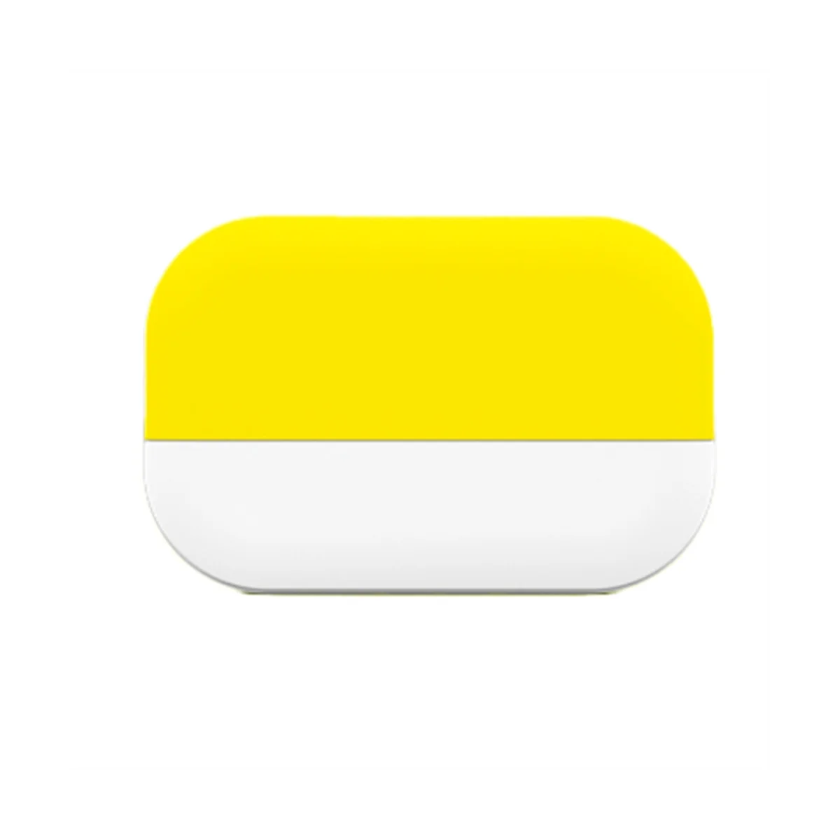 Динамик Bluetooth 5.2, Беспроводная Музыкальная шкатулка костной проводимости, поддержка TF-карты, Мини-стереопроигрыватель под подушкой (желтый)
