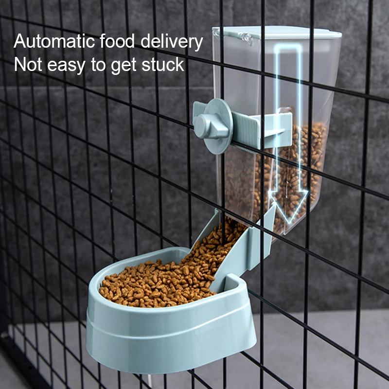 Автоматическая кормушка для домашних животных, дозатор кошачьего корма Миска клетка подвесная для кормления полива Принадлежности для кошек, миски, контейнеры для воды, продукты