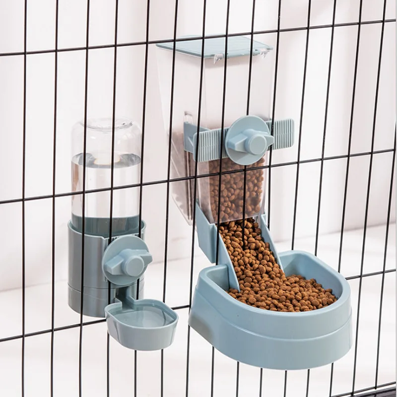 Автоматическая кормушка для домашних животных, дозатор кошачьего корма Миска клетка подвесная для кормления полива Принадлежности для кошек, миски, контейнеры для воды, продукты