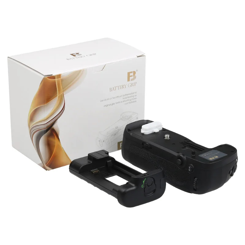 FB MB-D18 Батарейная ручка, Сертифицированные Аксессуары для питания одиночной камеры Nikon D850 Micro EN-EL15A или EN-EL18B, или 8 Батареек типа АА