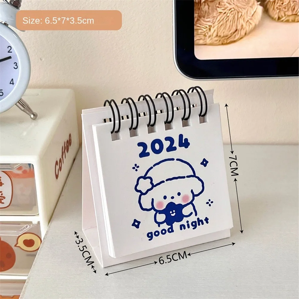 Бумажный настольный календарь, мини-книга для планирования творческого времени, книга для самодисциплины, Канцелярские принадлежности, Календарь для домашнего декора, книга для событий