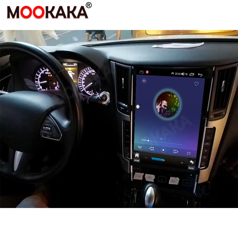 Для Infiniti A50L автомобильный мультимедийный плеер Android 11 Авто радио GPS Навигация Аудио стерео