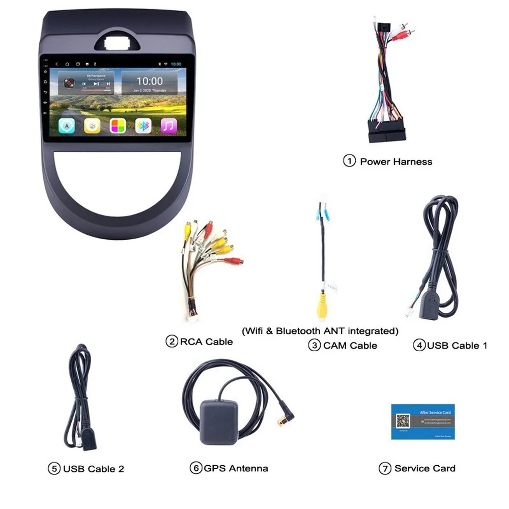 Автомобильный GPS-Навигатор Android Для KIA SOUL 2010-2013 Авторадио Стерео Мультимедийный Плеер С Резервной Камерой BT Mirror Link