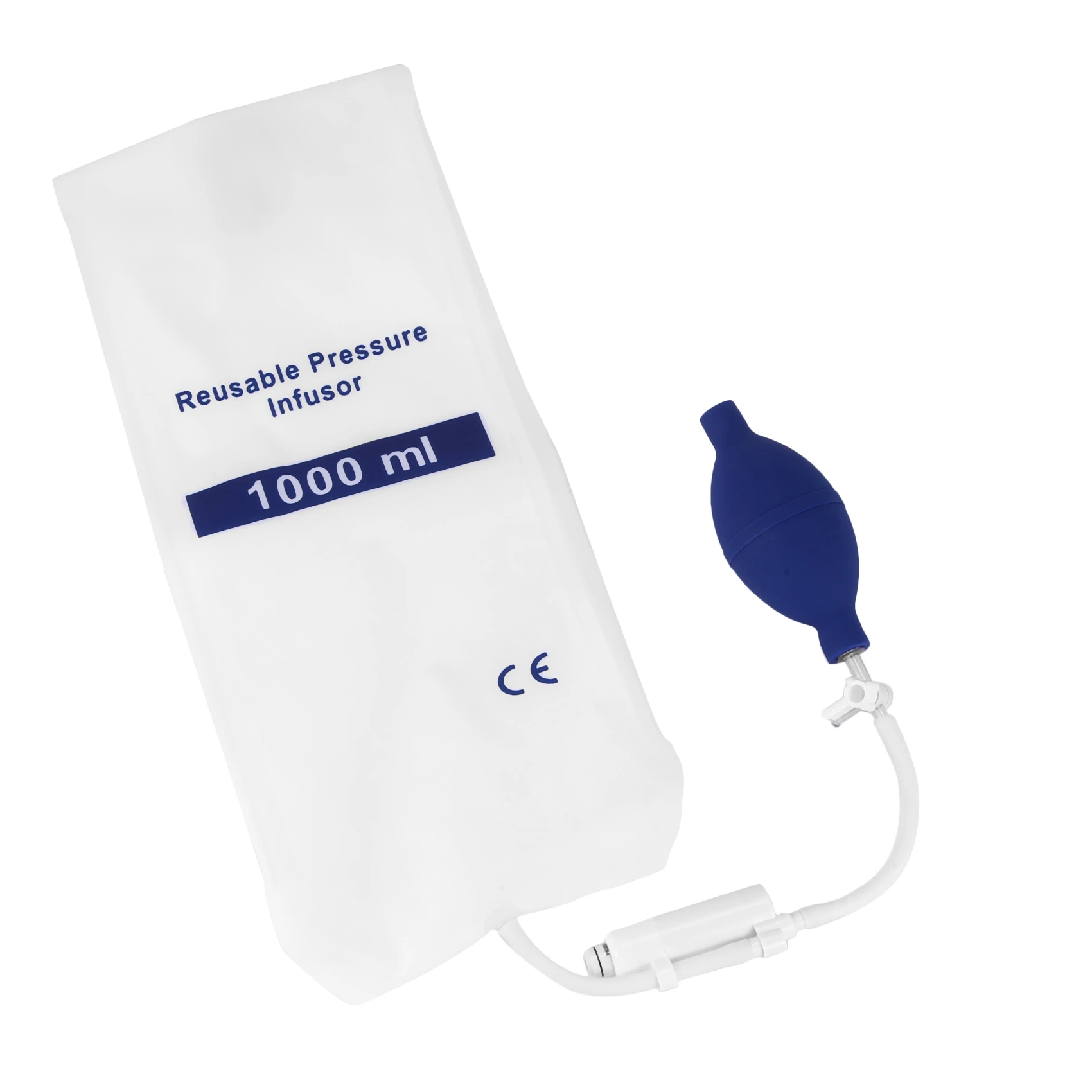 Многоразовый пакет для инфузий под давлением объемом 1000 мл с индикатором давления, пакет для инфузионного насоса под давлением