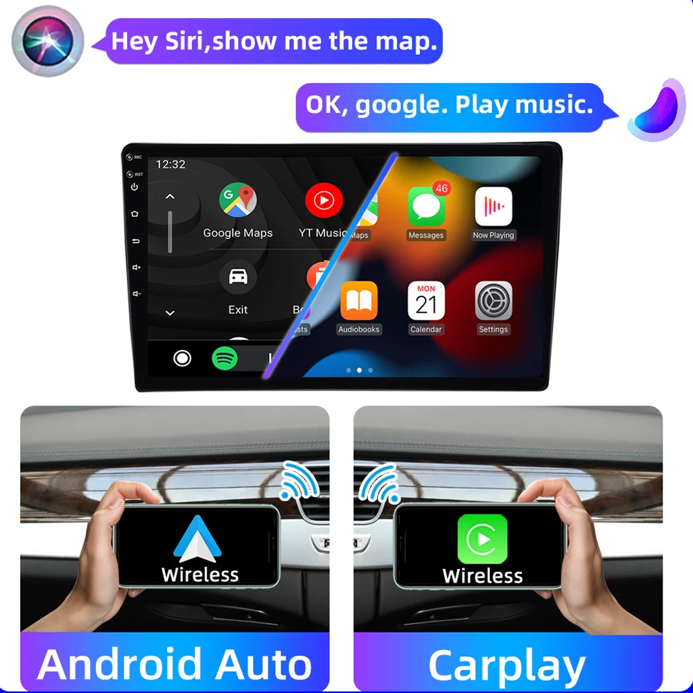 7862 Процессор Android 13 для Seat Leon 2 MK2 2005-2012 Автомагнитола DVD Мультимедийный плеер Carplay Стерео головное устройство GPS Навигация 2din