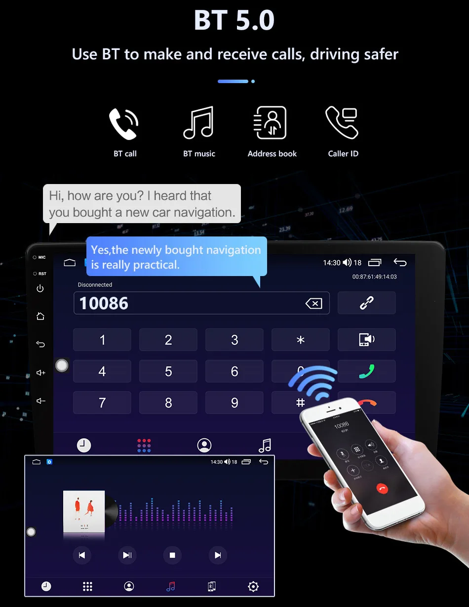 Автоматическая GPS-навигация Eunavi Android для Mitsubishi Eclipse 2018 2019, автомагнитола, мультимедийный плеер 4G 2din, 2 din Carplay, без dvd
