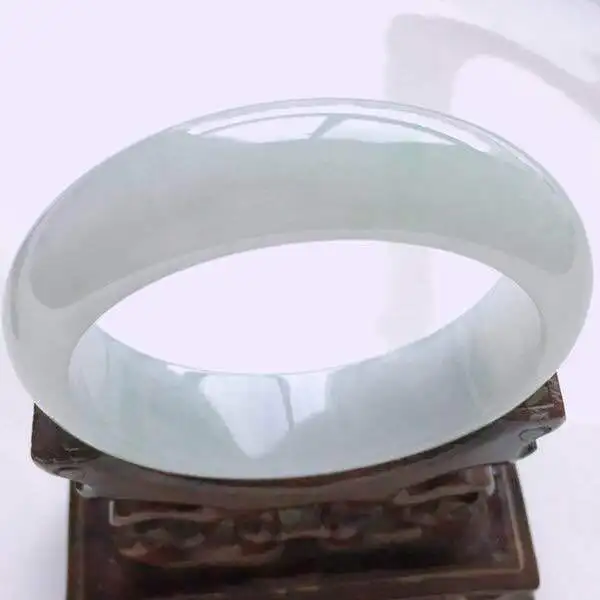 ювелирные изделия zheru Браслет из натурального бирманского нефрита 54 мм-62 мм, изысканный браслет принцессы, отправить подруге, отправить маме