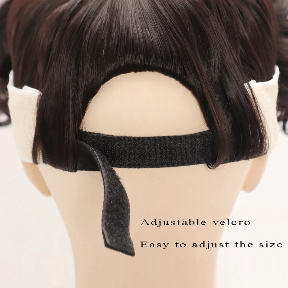 Парик для Наращивания Конского хвоста из Синтетических волос со Шляпой 