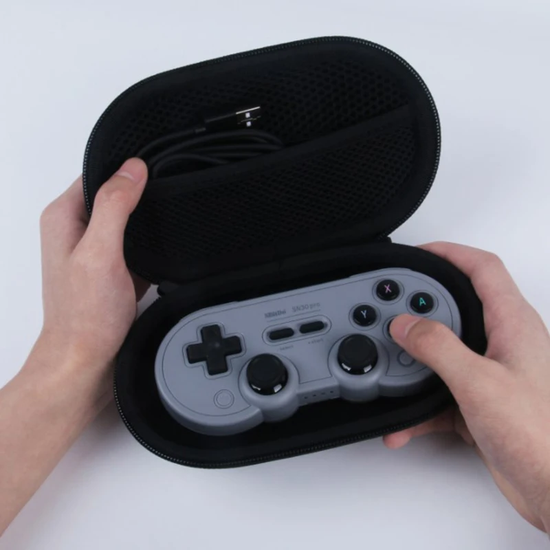Коробка для хранения геймпада, защитный чехол, жесткий чехол, портативная сумка, чехол для переноски игрового контроллера 8BitDo SF30 PRO, джойстик