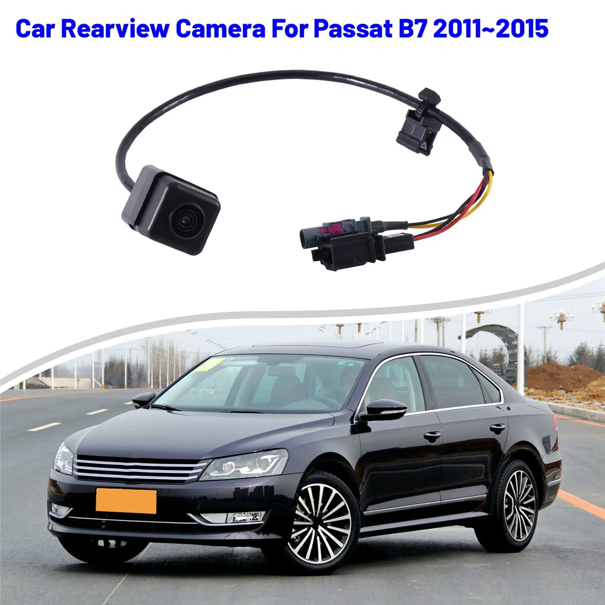 Автомобильная Камера заднего Вида для VW Passat B7 2011-2015 Passat CC 2009-2012 3C8980551A