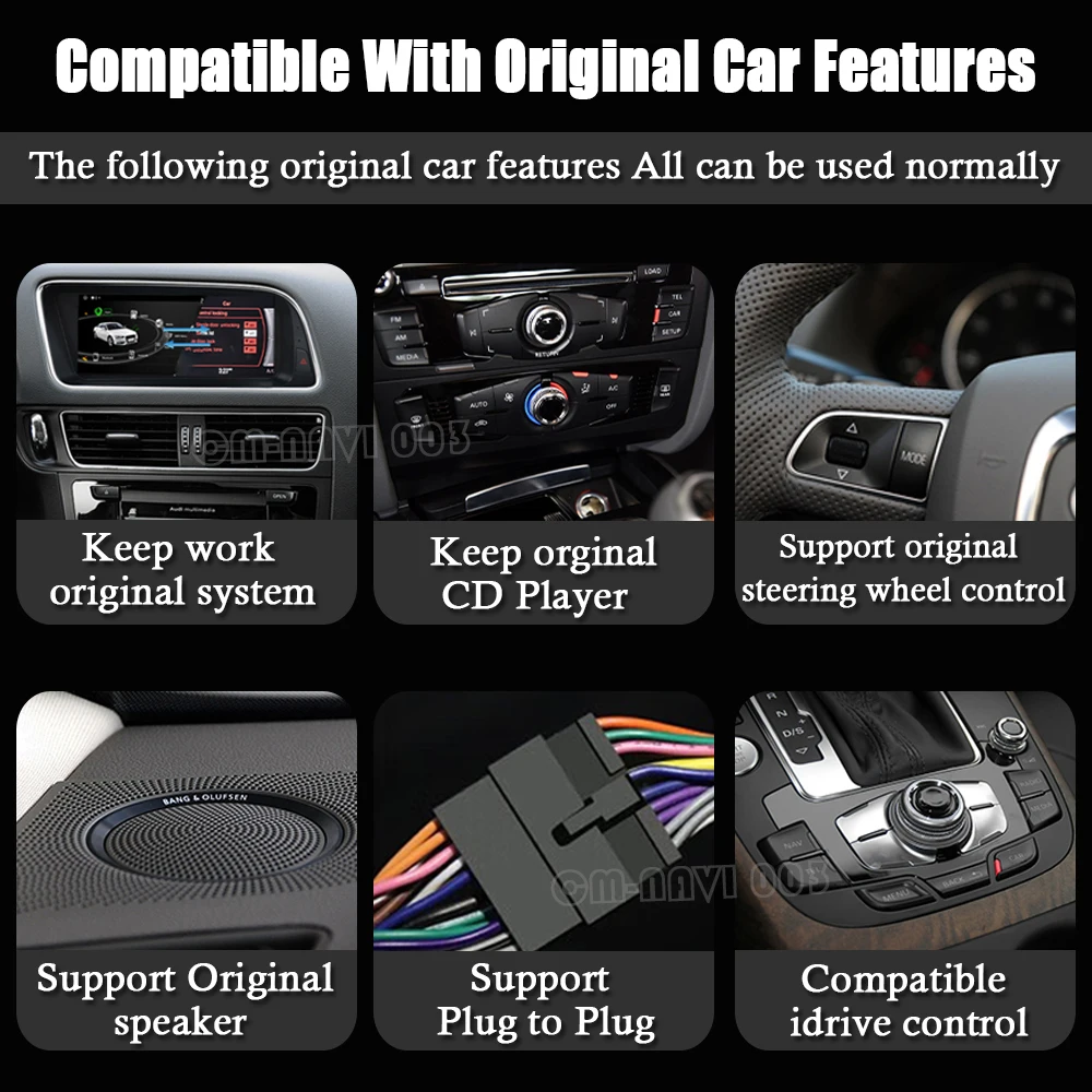 8,8 дюймов Для Audi A6 A6L C6 2005-2012 RHD Android 13 Система Автомобильное Радио Видео Мультимедийная Навигация GPS Авто Carplay 4G WIFI BT