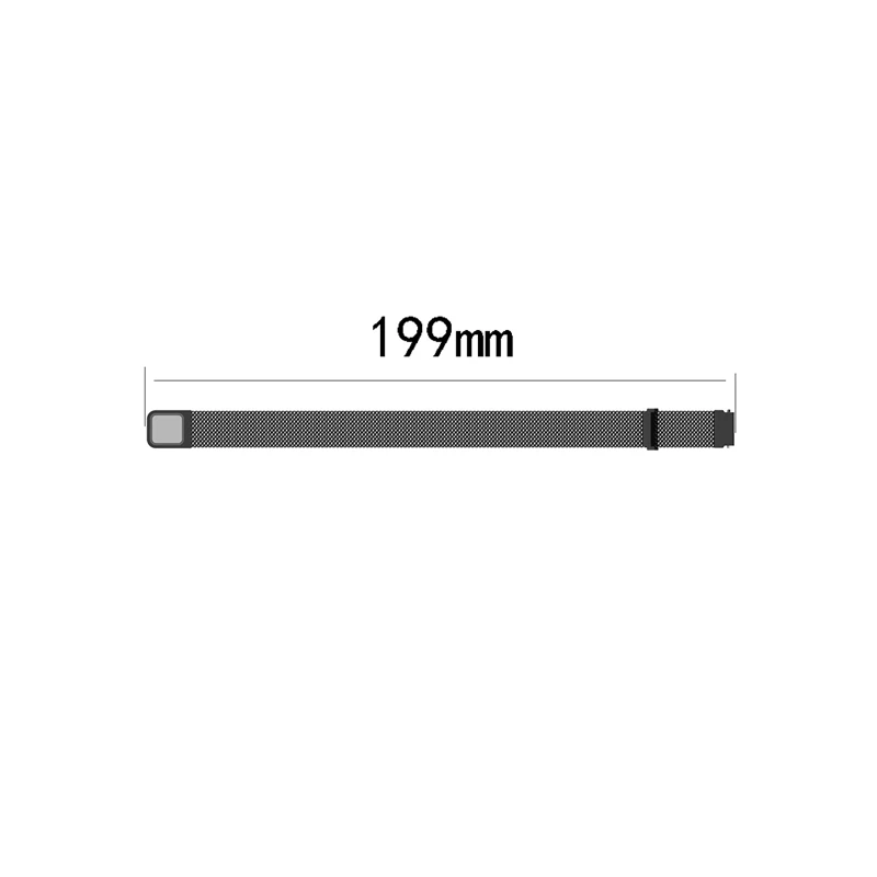 Металлический Магнитный ремешок для часов из нержавеющей стали, сменный ремешок для Samsung Galaxy fit SM-R370 Браслет SmartWatch