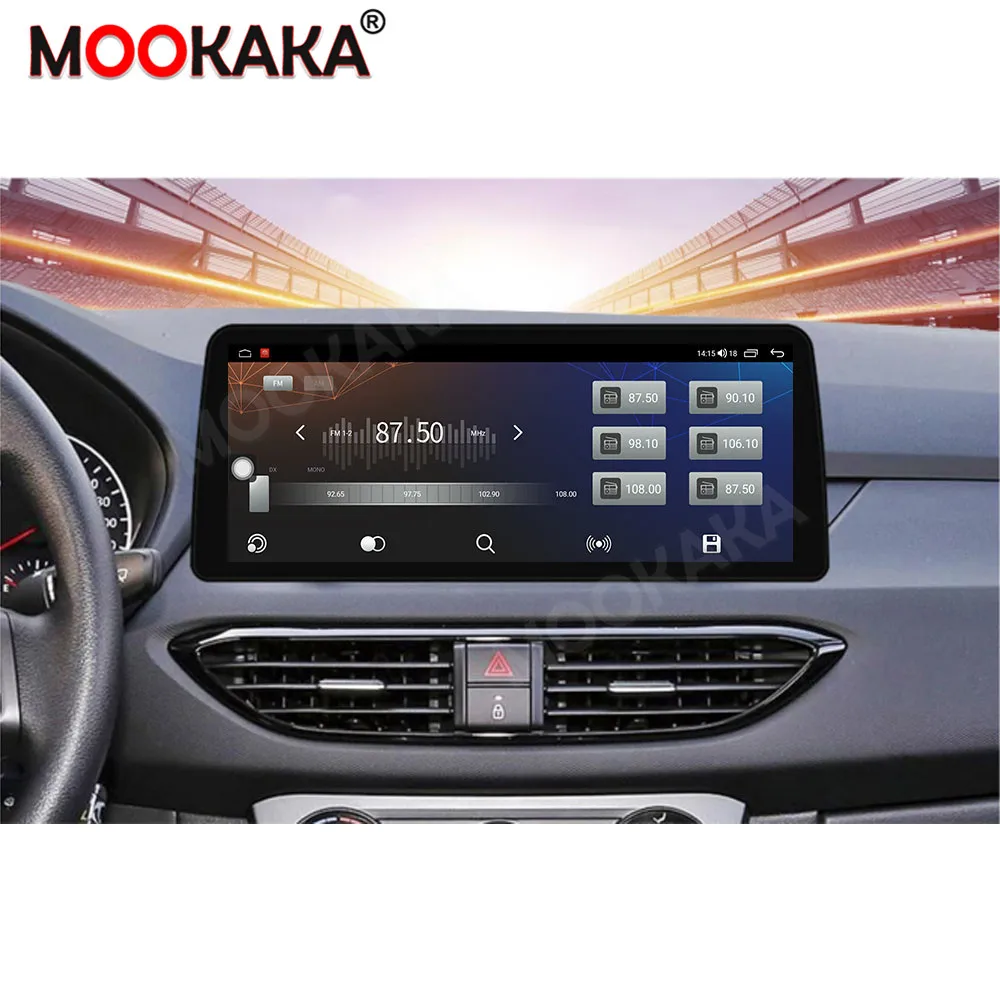12,3 дюймов Для Hyundai Elantra 4 HD 2017 + Android 10 Автомобильный Радио Стерео Мультимедийный Плеер 2Din Авторадио GPS Navi Экран