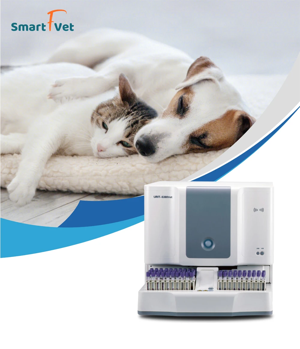 SmartFvet 5-Компонентный автоанализатор для ветеринарного микроанализатора для сбора крови