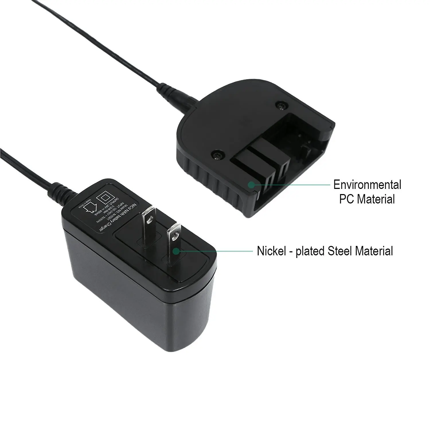 Зарядное устройство 9,6 В-18 В для Black and Decker Зарядное устройство Black & Decker Ni-Cd Ni-Mh A18 Hpb18 A14 Hpb14 A12 Hpb12 Штепсельная вилка США