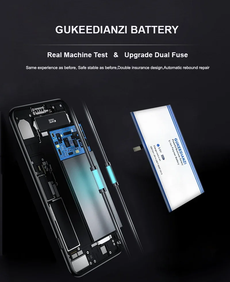 Аккумулятор GUKEEDIANZI Большой Емкости BY-5SB, BY5SB 2230 мАч Для цифрового аккумулятора Sharp EC-A1R-P EC-A1R-Y
