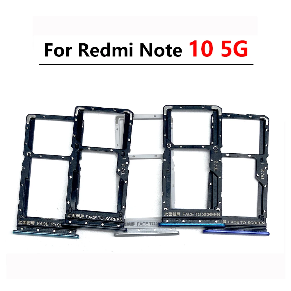 Оригинальный Новый Держатель Для Nano SIM-карты, Лоток, Слот, Гнездо Адаптера Для Xiaomi Redmi Note 10 10S/Note 10 5G/ Note 10 Pro