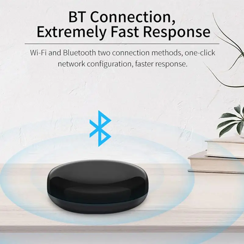 Tuya Smart Wifi + bluetooth-совместимый + инфракрасный ИК Универсальный пульт дистанционного управления Smart Life Голосовое управление Управление хронометражем