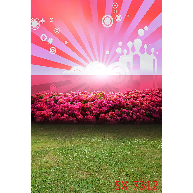 Свадебное платье SHUOZHIKE Valentine's Пейзажный фон Красивая стена с цветами Фоновый реквизит для фотосъемки XH-27