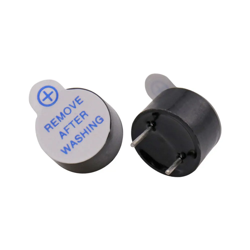 10 шт. активный звуковой сигнал Магнитный продолжительный звуковой сигнал мини активные пьезозвонки Подходят для Arduino 12 мм 5 В