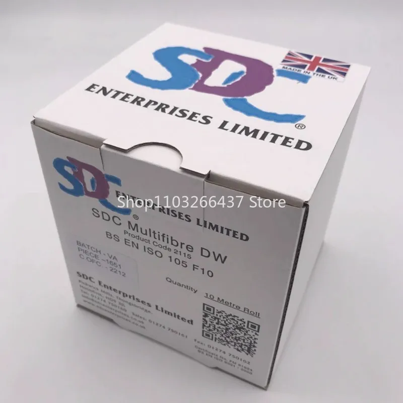 SDC DW многоволокнистая ткань подкладочная ткань ткань для стирки шестицветная ткань тест на стойкость шести волокон ISO105/F10