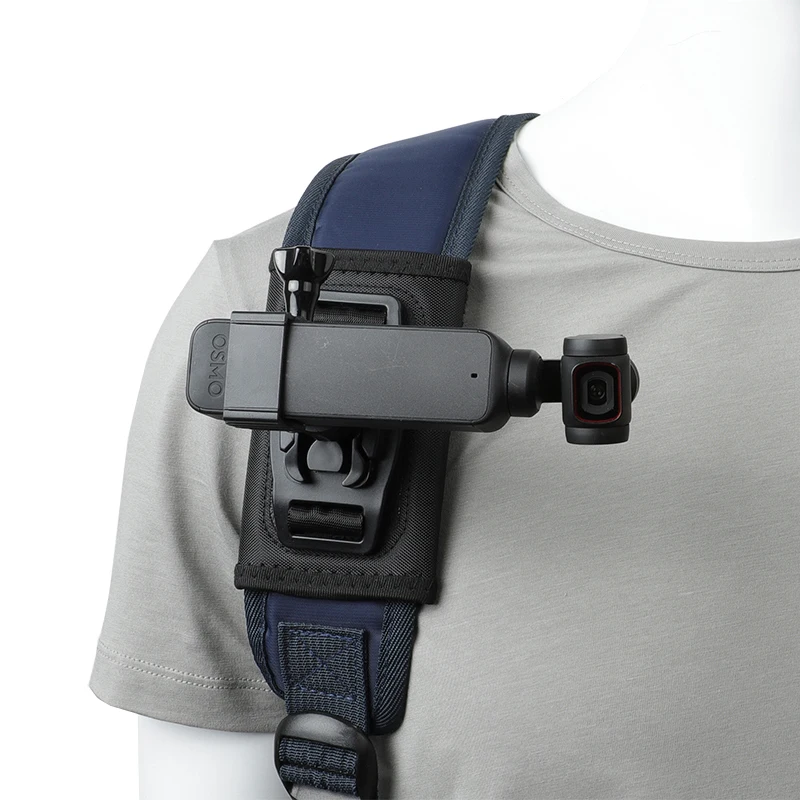Зажим для рюкзака 5 in1 фиксированный ремень кронштейн базовой рамы с винтом 1/4 для DJI osmo Pocket 1/Pocket 2 Аксессуары для карданного подвеса