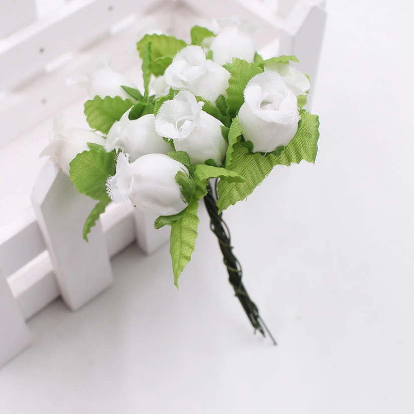 1 Букет из 12 головок розы, искусственные украшения на стене в спальне, Домашний Свадебный декор, искусственные растения, подарок маме своими руками