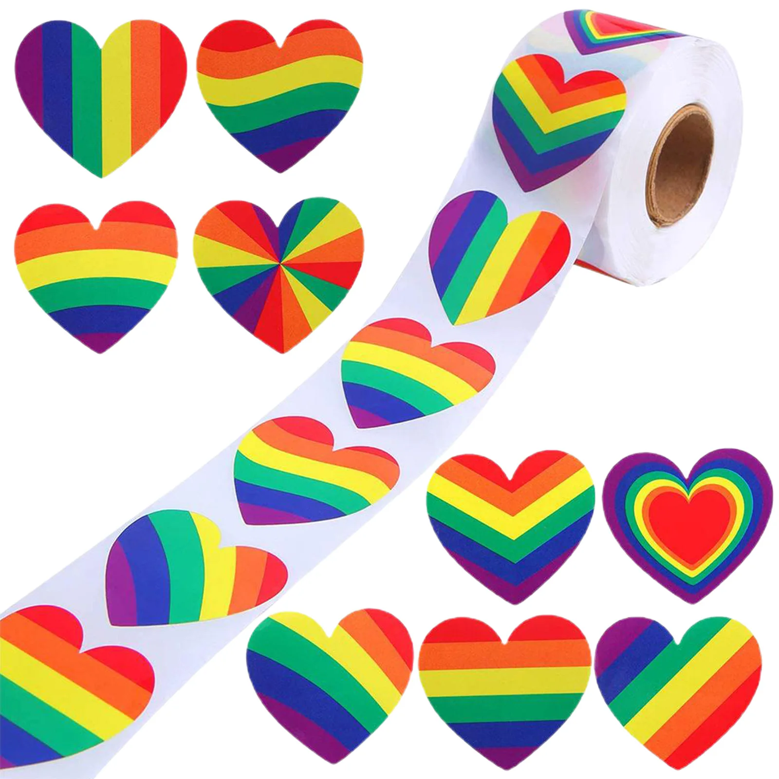 Украшения Радужные наклейки Клейкие наклейки для активного отдыха в помещении Наклейки для гей-парада Наклейка для домашнего декора
