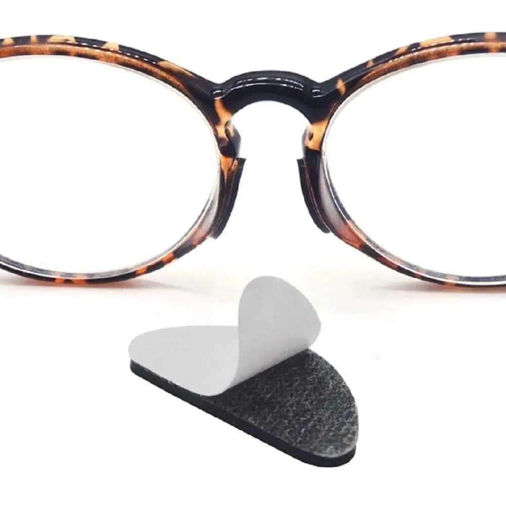 Удобные клейкие силиконовые Нескользящие Прозрачные очки в форме дуги, подставка для очков, палочка для носа, Накладки для очков, Корейская накладка для носа