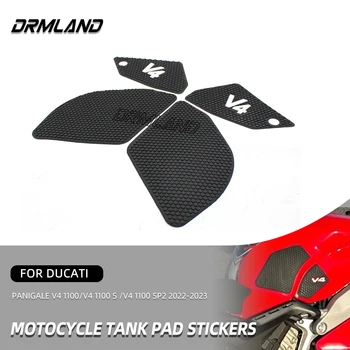Для Ducati PANIGALE V4 1100 1100S SP2 2022 2023 Накладка Топливного Бака Мотоцикла Противоскользящая Наклейка Боковой Газовый Коленный Захват Защита От Тяги
