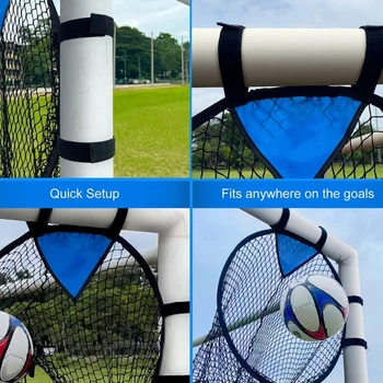 B36F Прочная сетка для футбольных мишеней, верхние корзины, складная сетка для футбольных мишеней, легкая тренировочная сетка, которую легко прикрепить и отсоединить