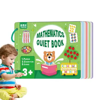 Развивающая книжка для малышей, развивающие книжки для детей 3-6 лет, сенсорные книжки, пазл с изображением животных, развивающая книжка-игрушка