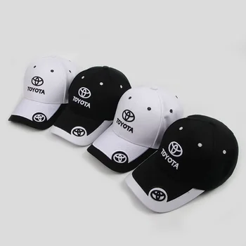 2024 новая шляпа Toyotas с вышивкой логотипа автомобиля бейсбольная кепка фанатов гоночной кепки car club hat