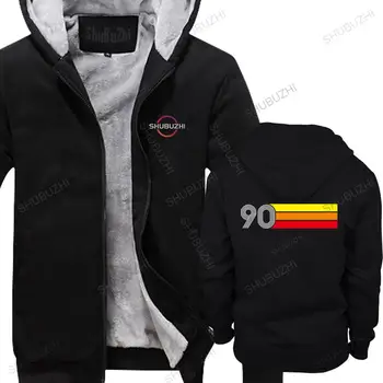 homme осень зима флисовые толстовки Высокое качество черное пальто на молнии 90 теплая толстовка мужская shubuzhi куртка с капюшоном большего размера