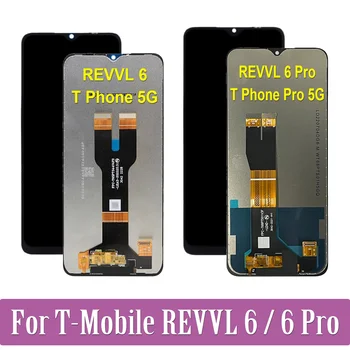 Оригинал для T-Mobile REVVL 6 Pro LCD T Phone Pro 5G TMAF035G Дисплей С Сенсорным Экраном Дигитайзер Для REVVL6 T Phone 5G TMAF025G LCD
