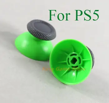 2 шт./лот двухцветная крышка 3D Аналоговый джойстик Модуль крышки джойстика Грибовидная крышка для контроллера Sony PS5 Крышка для джойстика для большого пальца