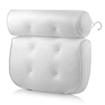 Подушка для спины СПА-салона с нескользящей Сеткой для ванны 3D